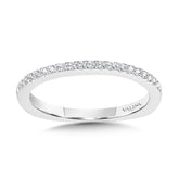 Straight Diamond Wedding Band